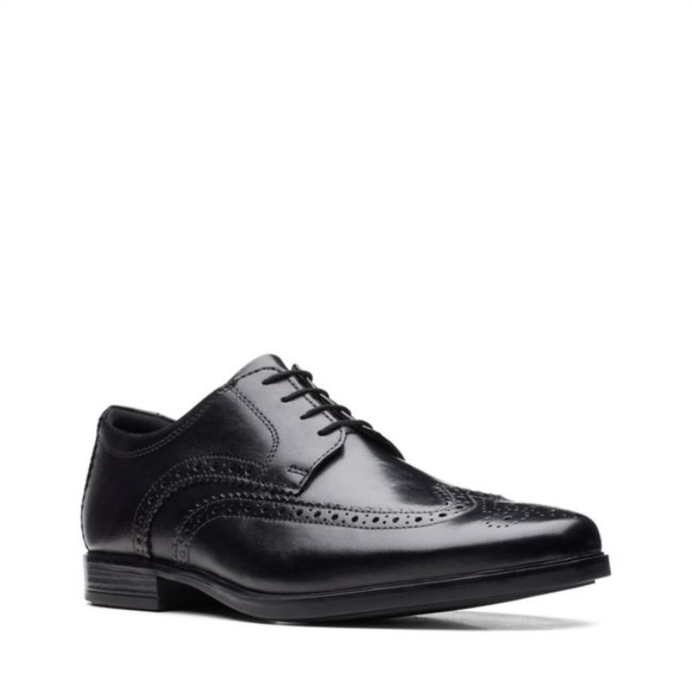 Cuero Negro Clarks Howard Ala Cuero Negro