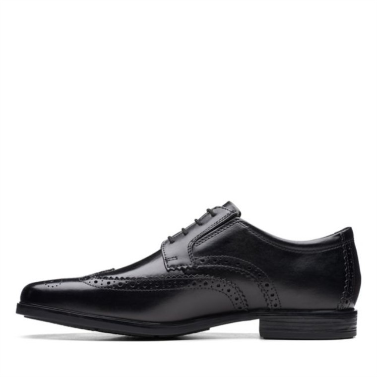 Cuero Negro Clarks Howard Ala Cuero Negro