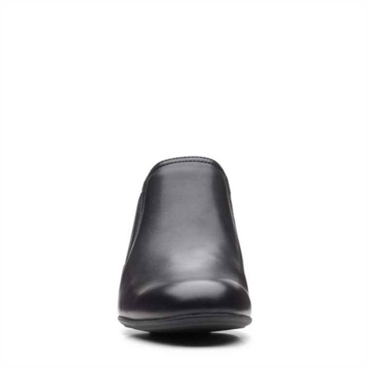 Cuero Negro Clarks Linnae Way Cuero Negro