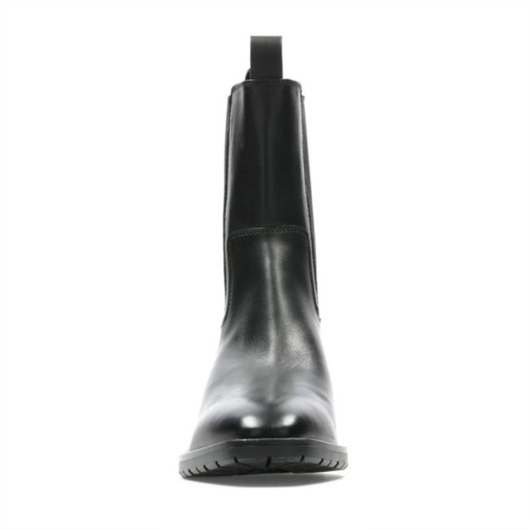 Cuero Negro Top Lydia De Clarks Cuero Negro