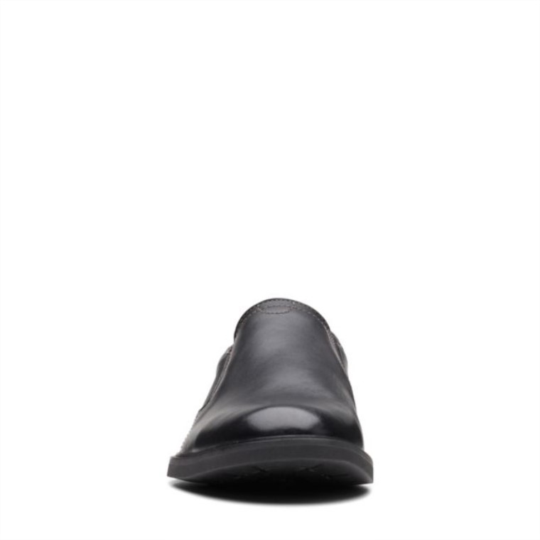 Cuero Negro Clarks Malwood Easy Cuero Negro