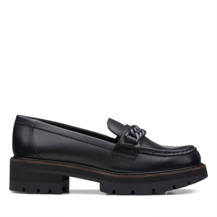 Cuero Negro Clarks Orianna Edge Cuero Negro