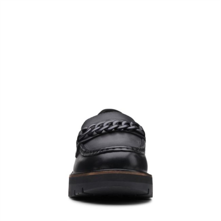 Cuero Negro Clarks Orianna Edge Cuero Negro