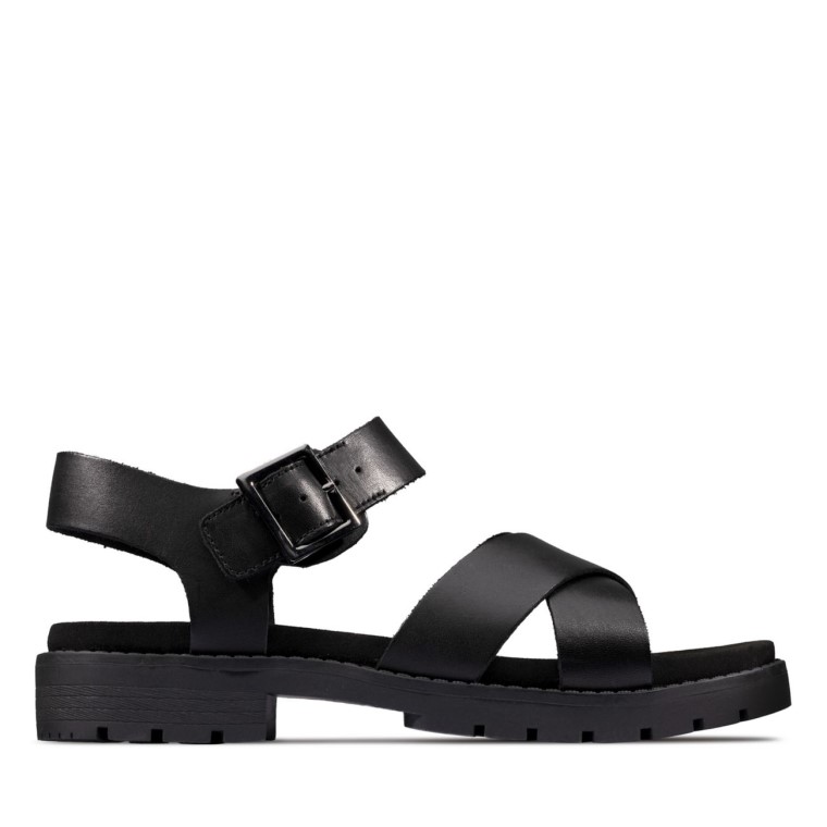 Correa De Cuero Negro Clarks Orinoco Cuero Negro