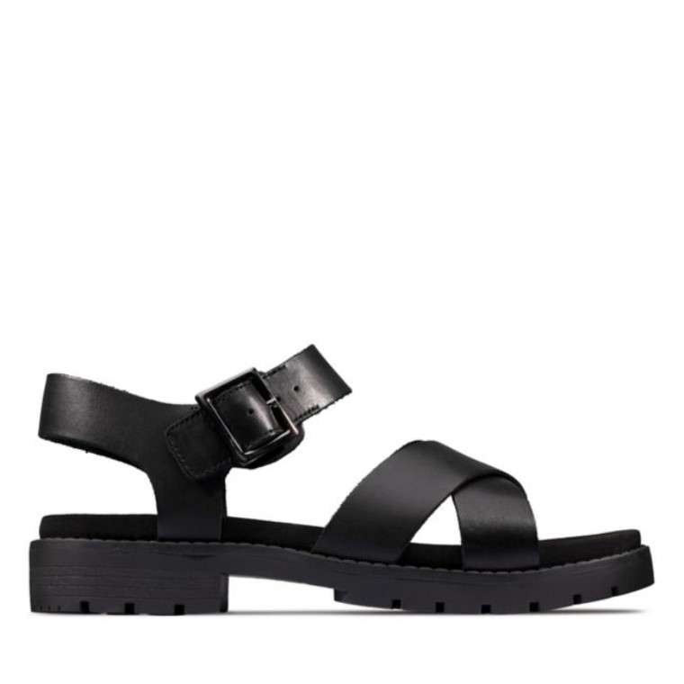 Correa De Cuero Negro Clarks Orinoco Cuero Negro