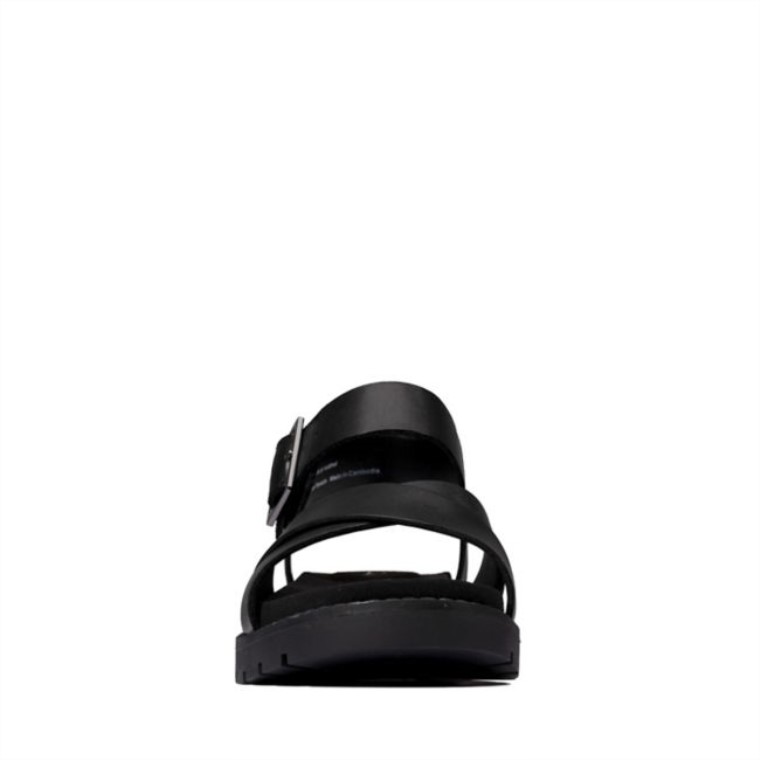 Correa De Cuero Negro Clarks Orinoco Cuero Negro