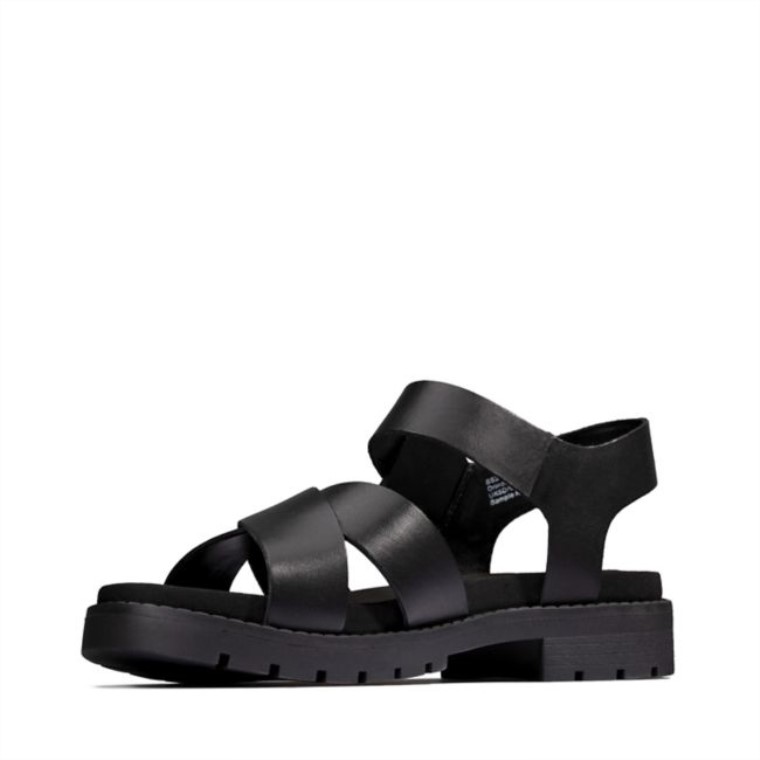 Correa De Cuero Negro Clarks Orinoco Cuero Negro