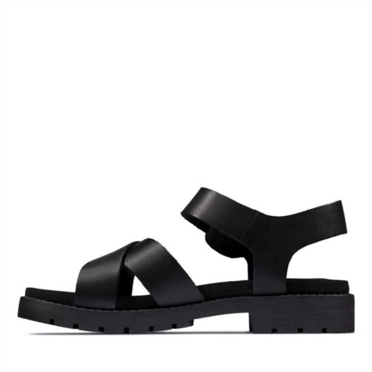 Correa De Cuero Negro Clarks Orinoco Cuero Negro