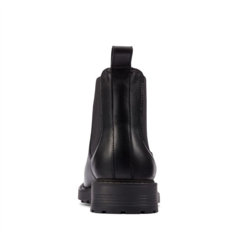 Cuero Negro Clarks Orinoco2 Carril Cuero Negro