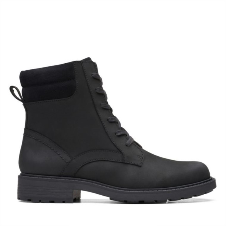 Cuero Negro Clarks Orinoco2 Especias Cuero Negro
