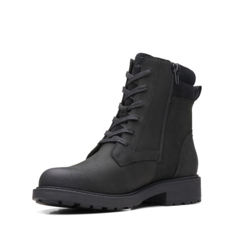Cuero Negro Clarks Orinoco2 Especias Cuero Negro