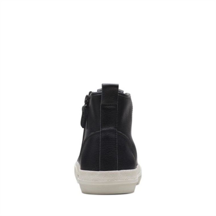 Cuero Negro Clarks Roxby Hola Cuero Negro
