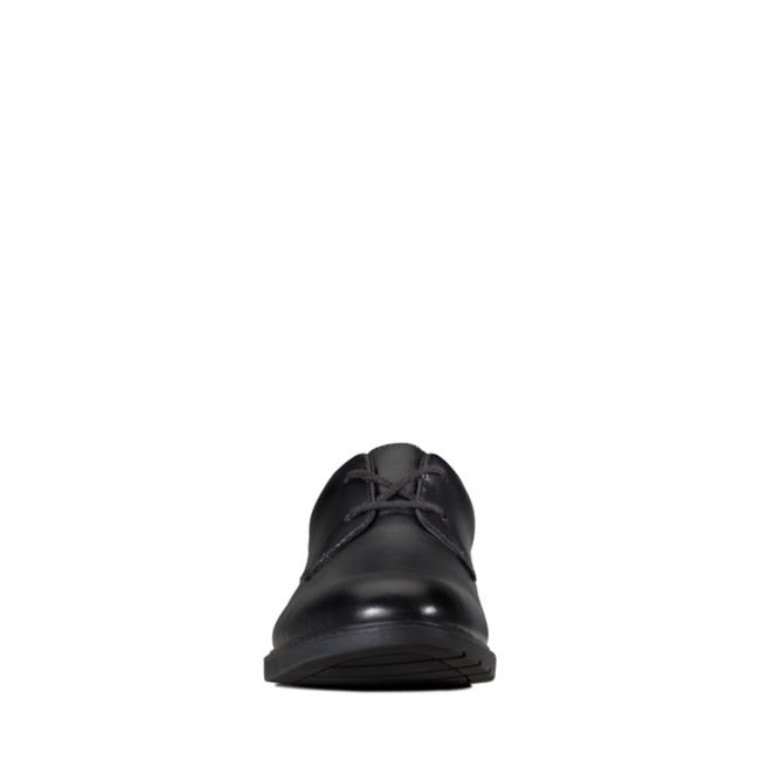 Cuero Negro Clarks Scala Loop Juvenil Cuero Negro