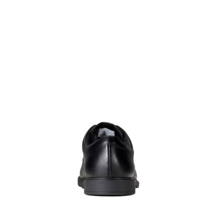 Cuero Negro Clarks Scala Loop Juvenil Cuero Negro