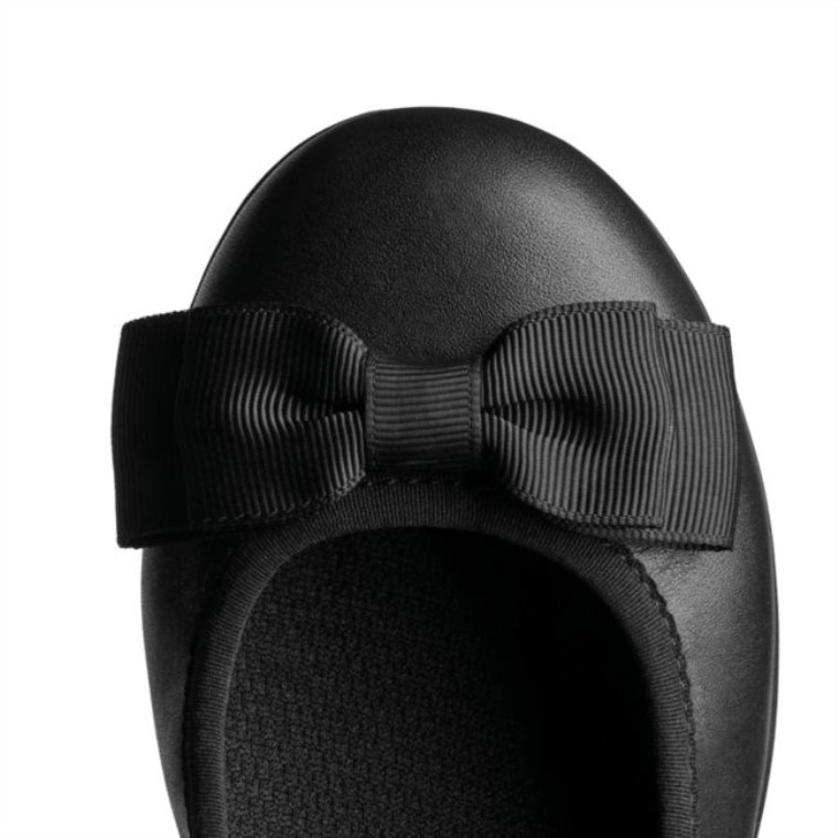 Cuero Negro Clarks Scala Tap Niño Cuero Negro