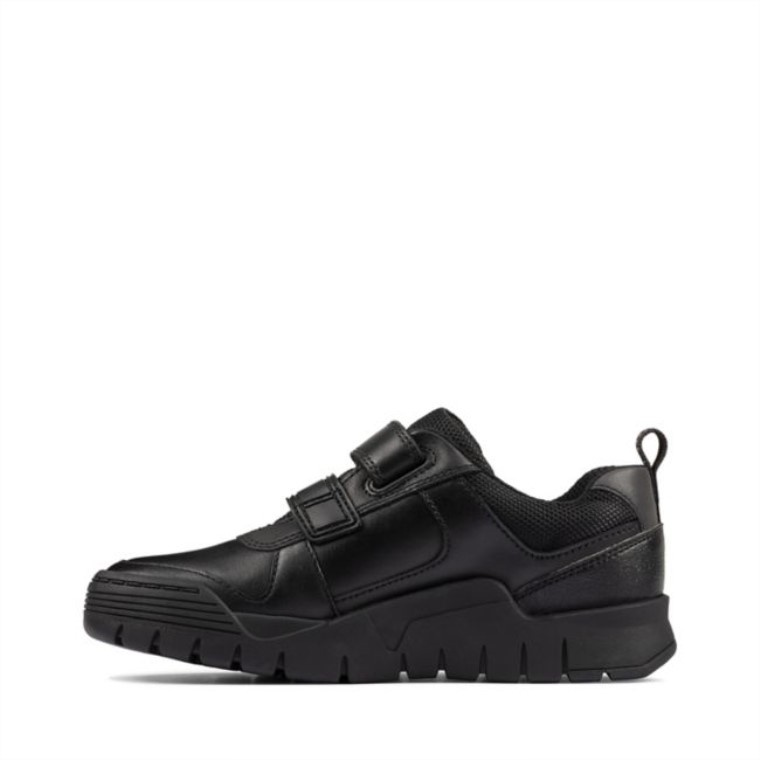 Cuero Negro Scooter Clarks Speed Kid Cuero Negro