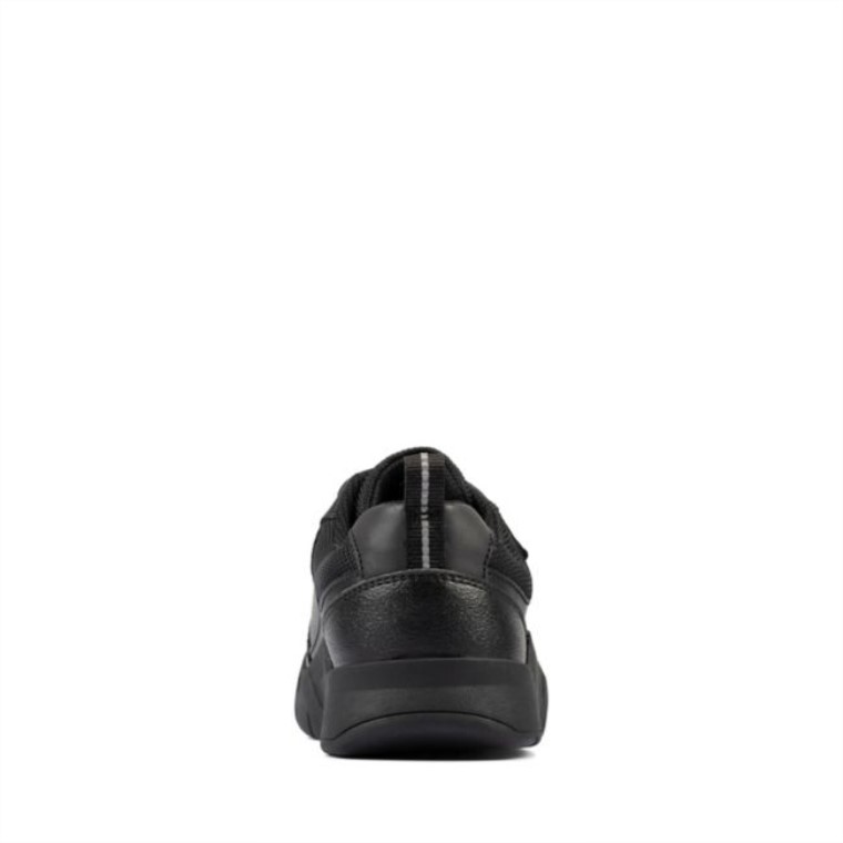 Cuero Negro Scooter Clarks Speed Kid Cuero Negro
