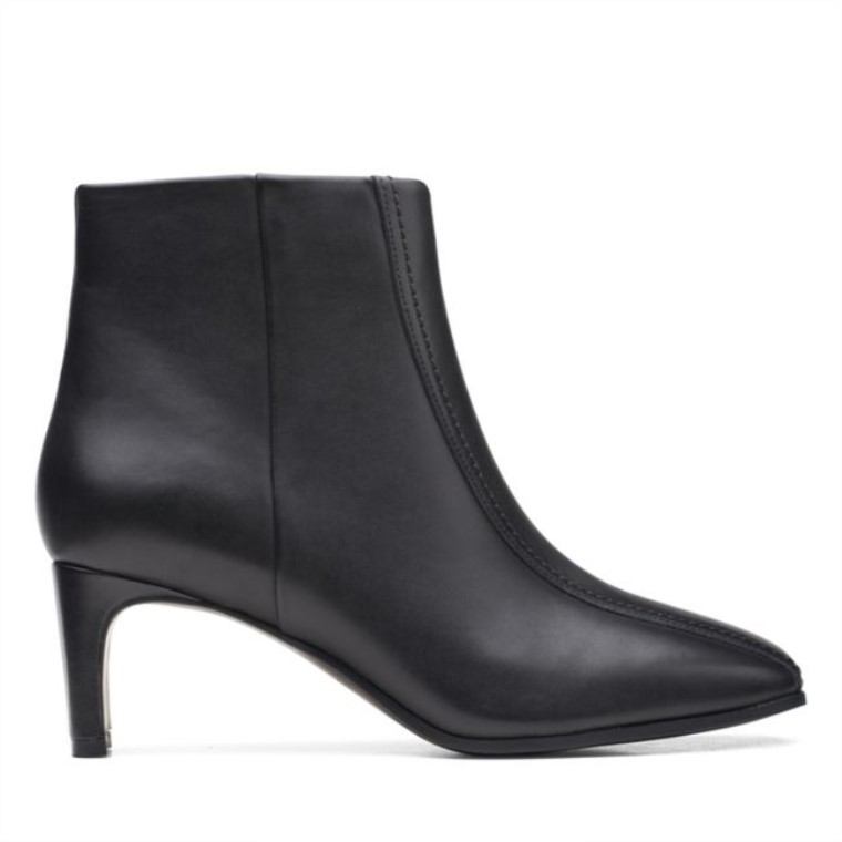 Cuero Negro Top Clarks Seren 55 Cuero Negro