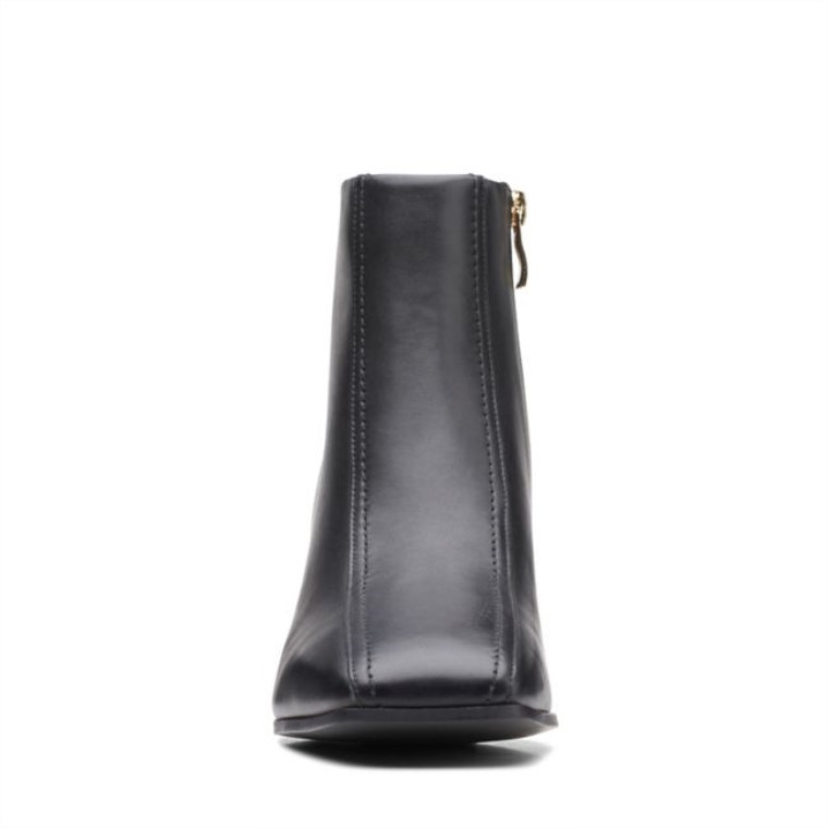 Cuero Negro Top Clarks Seren 55 Cuero Negro