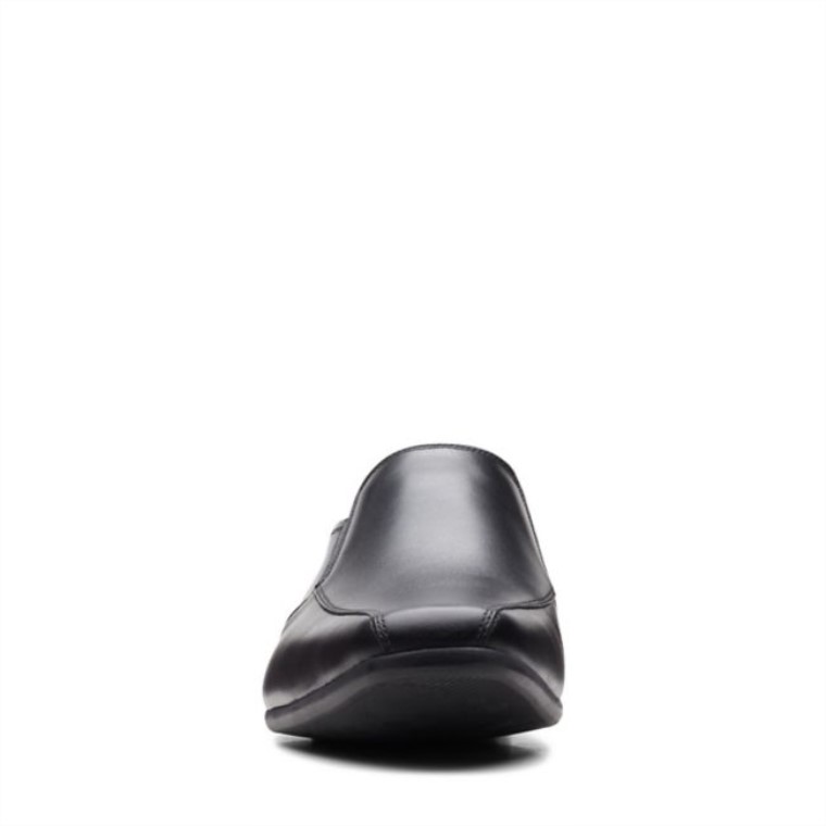 Cuero Negro Clarks Sidton Edge Cuero Negro
