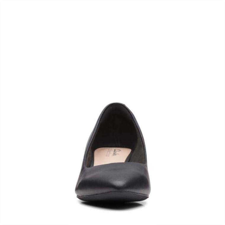 Cuero Negro Clarks Teresa Step Cuero Negro