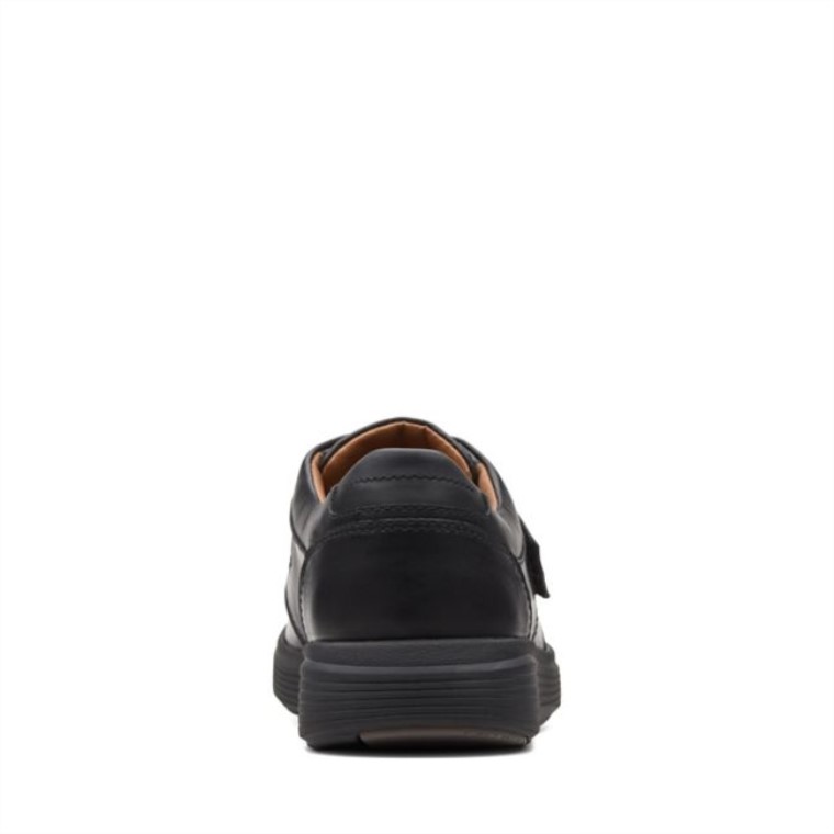 Cuero Negro Clarks Un Abode Correa Cuero Negro