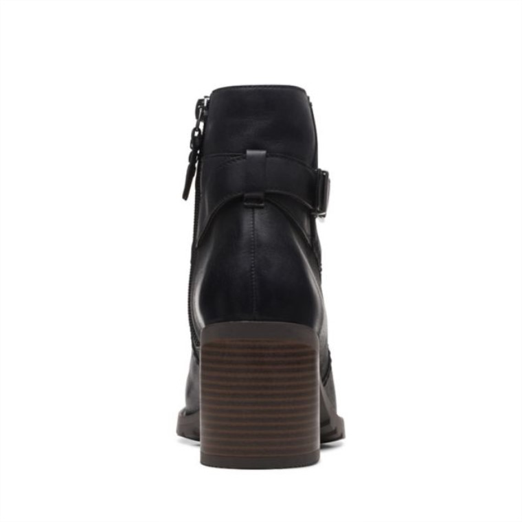 Cuero Negro Clarkwell Hall Cuero Negro Clarks