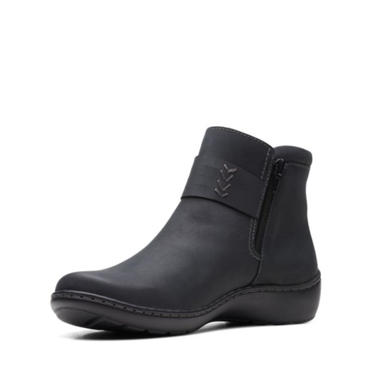 Cuero Negro Cora Rae Cuero Negro Clarks