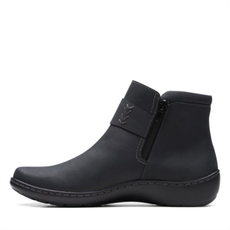 Cuero Negro Cora Rae Cuero Negro Clarks
