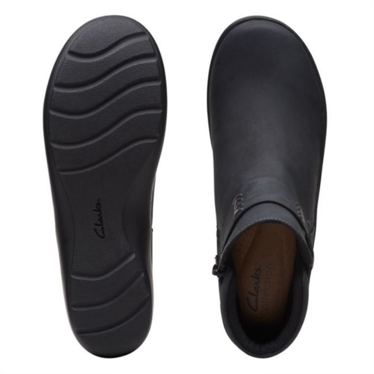 Cuero Negro Cora Rae Cuero Negro Clarks