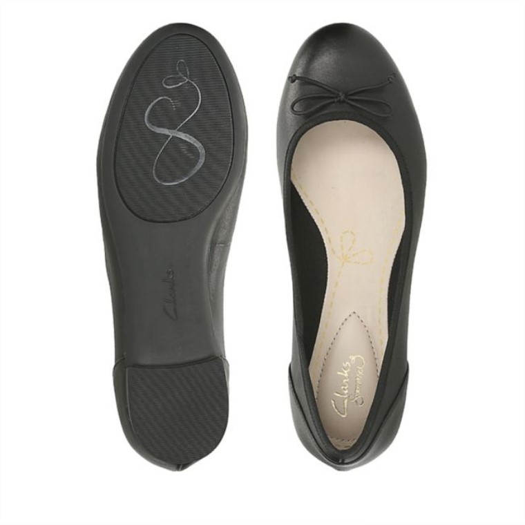 Cuero Negro Couture Bloom Cuero Negro Clarks