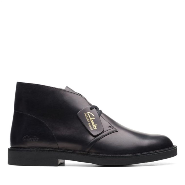 Bota Safari Piel Negra 2 Clarks Piel Negra