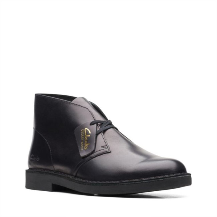 Bota Safari Piel Negra 2 Clarks Piel Negra