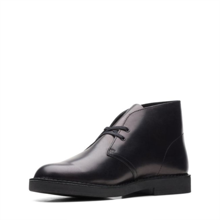 Bota Safari Piel Negra 2 Clarks Piel Negra