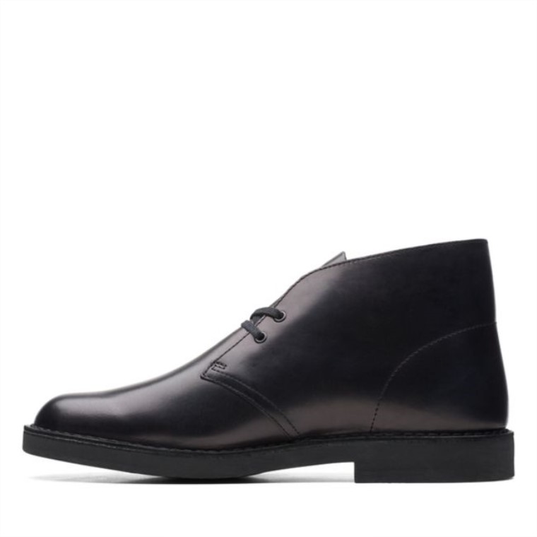 Bota Safari Piel Negra 2 Clarks Piel Negra