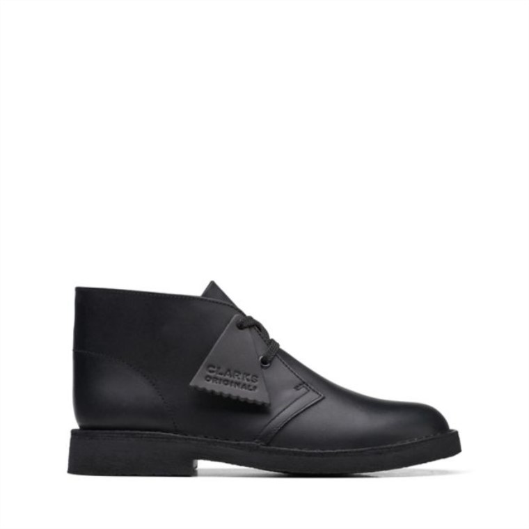 Bota Safari Cuero Negro Old Black Cuero Clarks