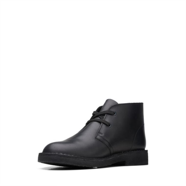 Bota Safari Cuero Negro Old Black Cuero Clarks