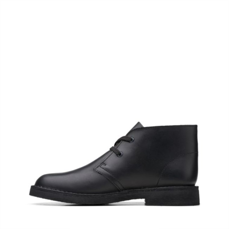 Bota Safari Cuero Negro Old Black Cuero Clarks