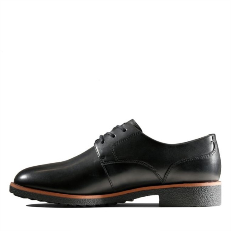 Cuero Negro Griff Lane Cuero Negro Clarks