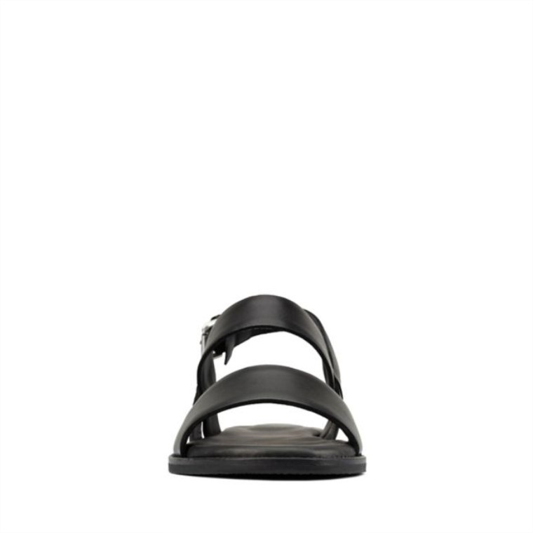 Correa Karsea De Piel Negra Clarks De Piel Negra