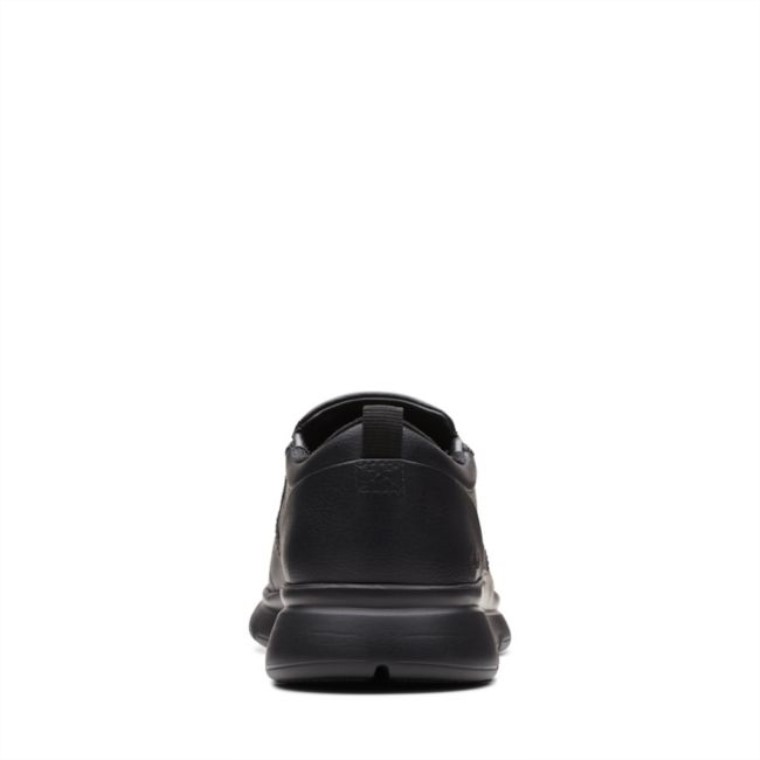 Slip Lt De Cuero Negro Clarks De Cuero Negro