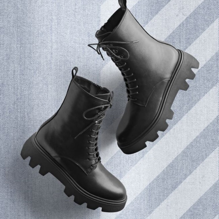 Cuero Negro Motivo 20 Cordón Cuero Negro Clarks