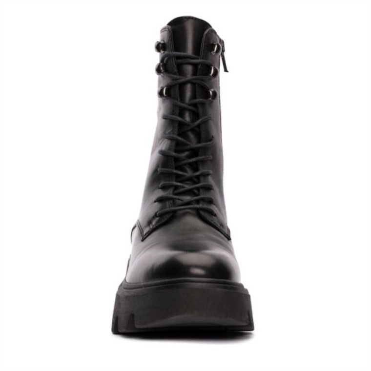 Cuero Negro Motivo 20 Cordón Cuero Negro Clarks