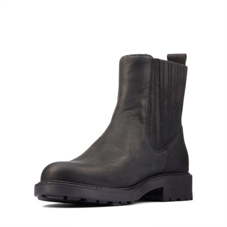 Cuero Negro Orinoco2 Mid Cuero Negro Clarks