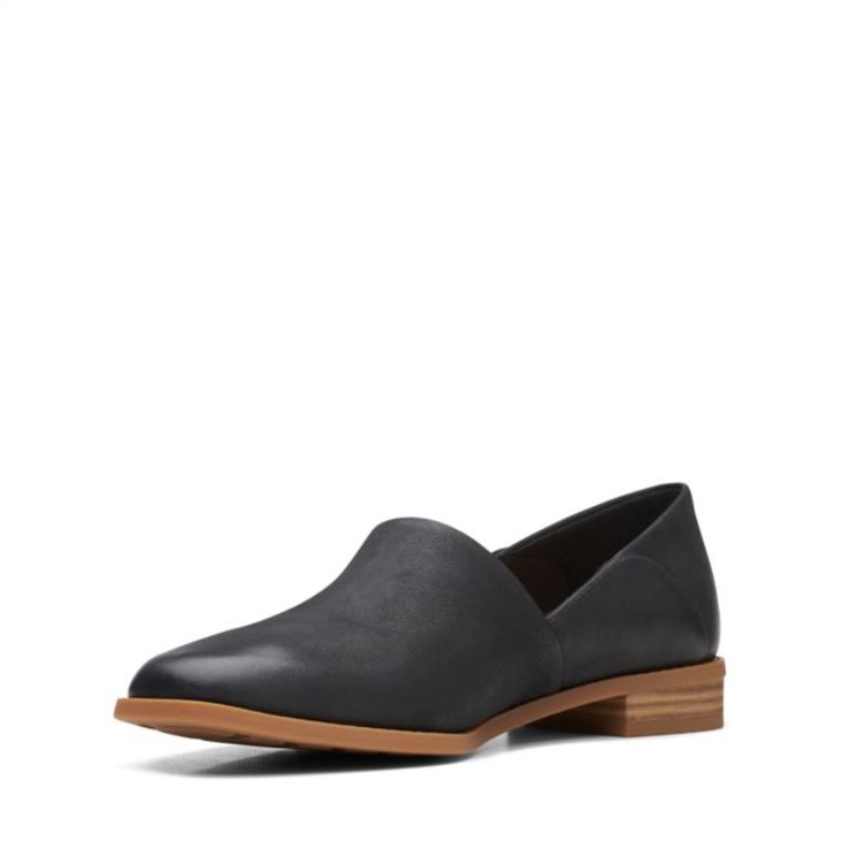 Cuero Negro Pure Belle Cuero Negro Clarks