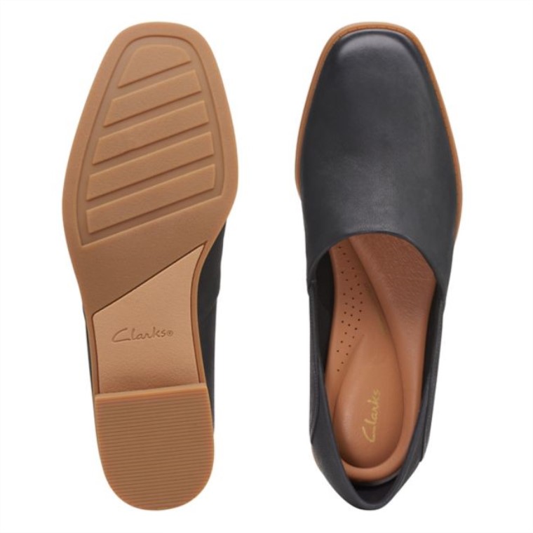 Cuero Negro Pure Belle Cuero Negro Clarks
