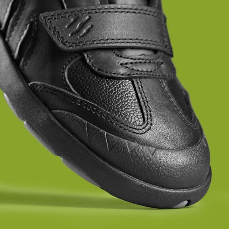 Cuero Negro Rex Stride Kid Cuero Negro Clarks