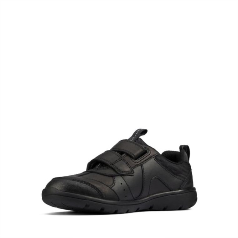 Scooter De Cuero Negro Run Kid Cuero Negro Clarks