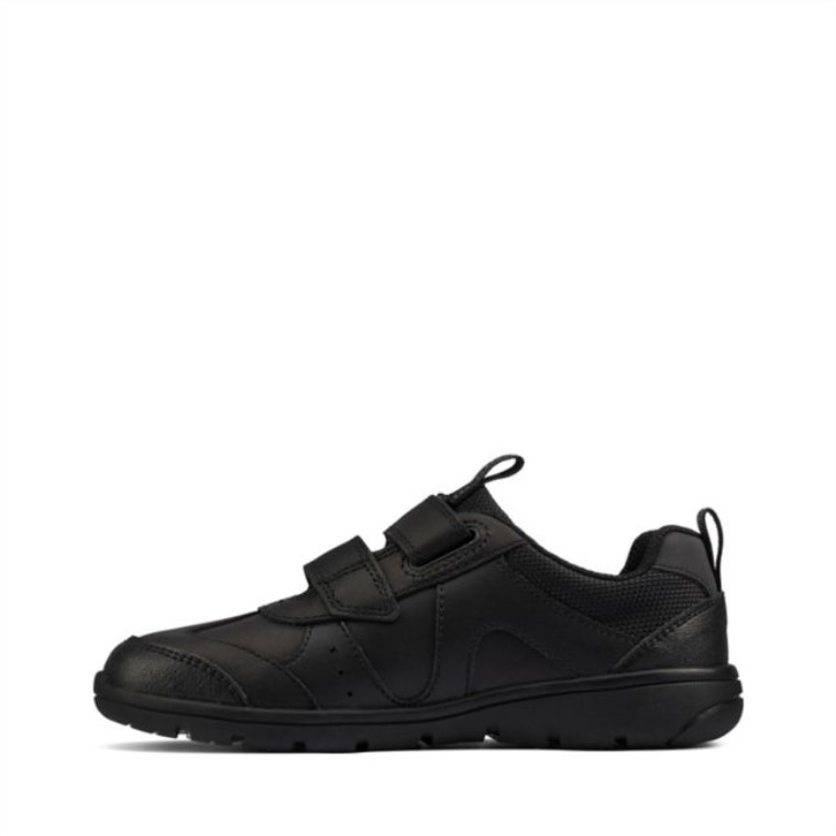 Scooter De Cuero Negro Run Kid Cuero Negro Clarks