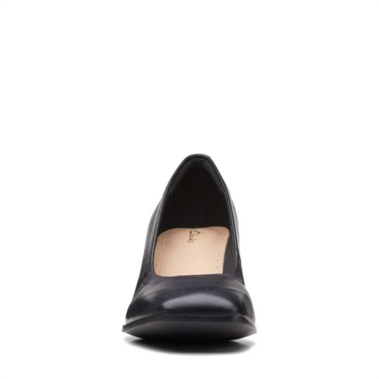 Cuero Negro Seren 55 Cuero Negro Suave Clarks